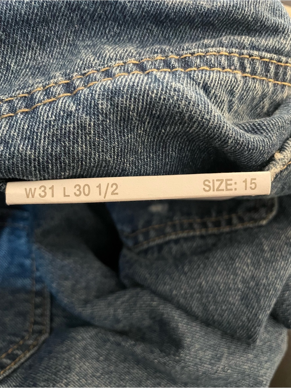 NWT-Indigo Rein Dad Fit SUPER High Rise Jeans-Size 15 - Picture 2 of 5